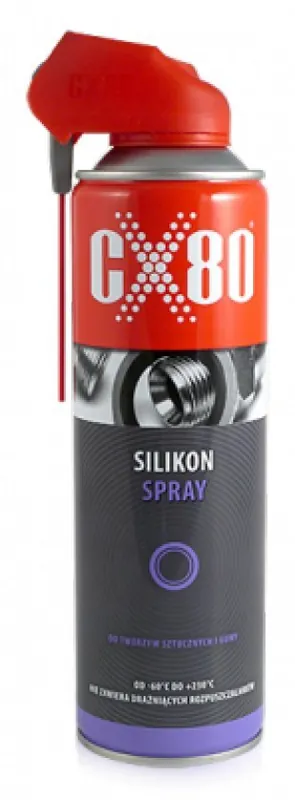 Hit sprzedaży CX-80 silikon 500ml duospray